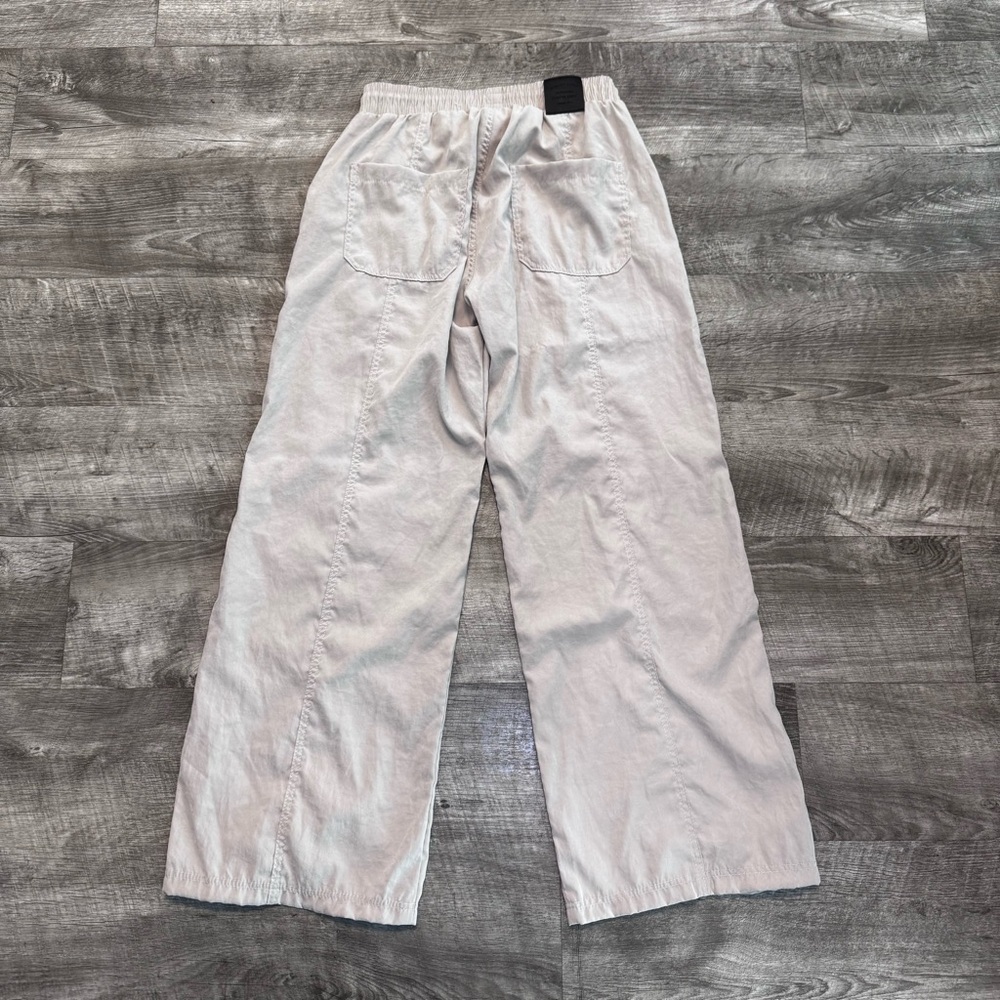 NWT Offcorss Wide Leg Utility Performance Pants Drawstring Beige Youth Sz. 12 - Picture 2 of 9